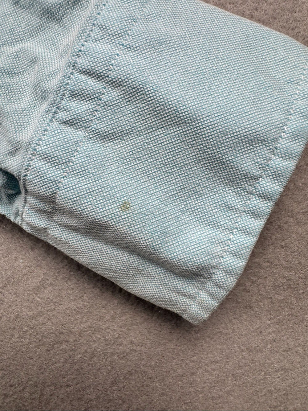 Polo Oxford Light Blue Button Down Shirt Slim Fit Women Size 6 - Picture 5 of 10